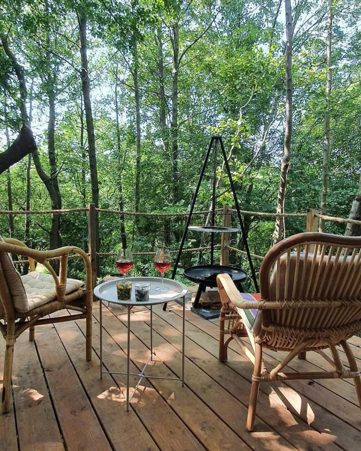 Bed and Breakfast Hos Molsgaarden Knebel Exterior foto