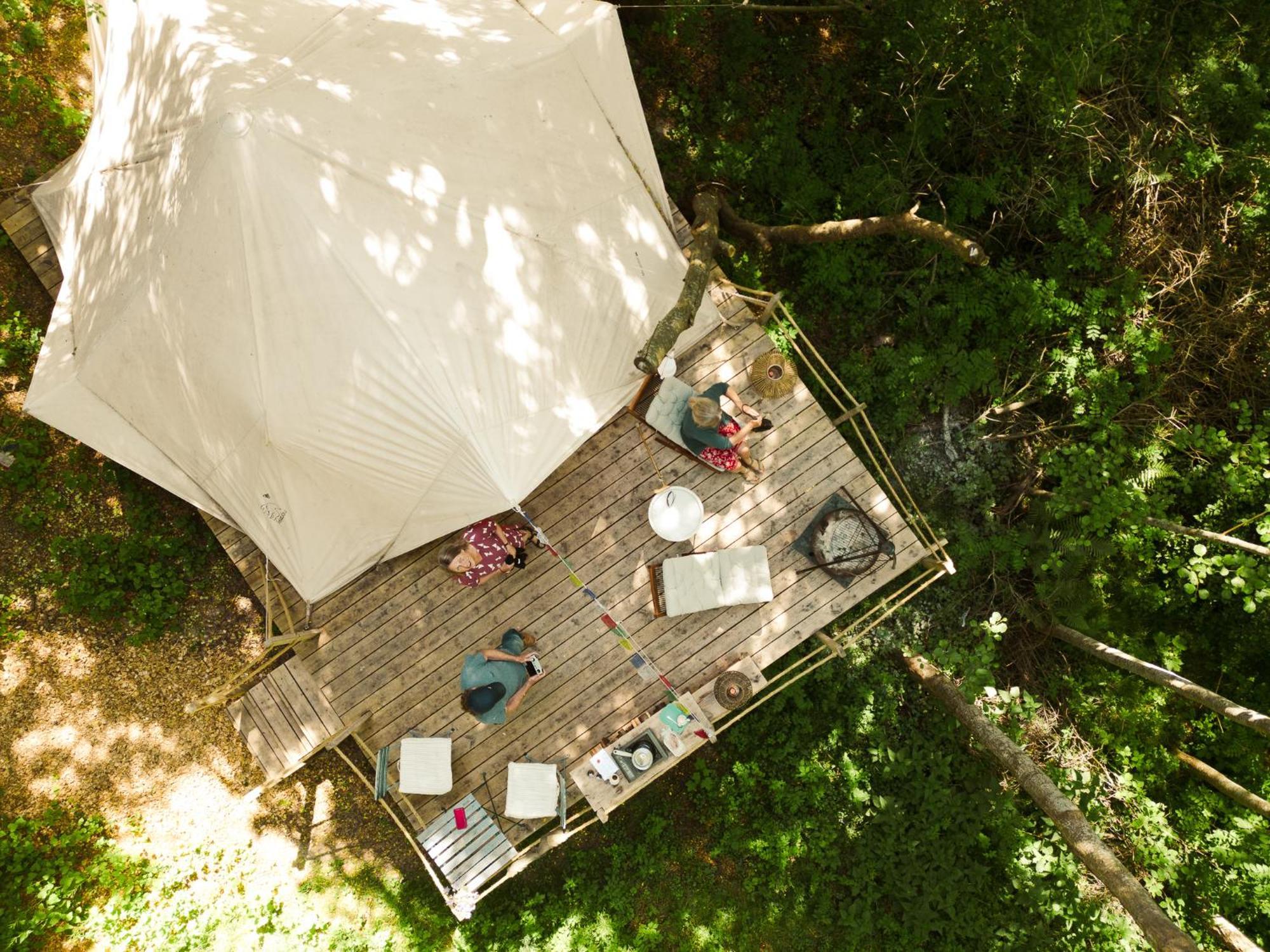 Bed and Breakfast Hos Molsgaarden Knebel Exterior foto